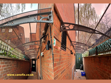 Load image into Gallery viewer, CANOFIX Door Canopy - Bracket Size 1270mm (Projection from the wall)