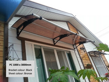 Load image into Gallery viewer, CANOFIX Door Canopy - Bracket Size 1000mm (Projection from the wall)