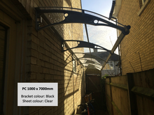 Load image into Gallery viewer, CANOFIX Door Canopy - Bracket Size 1000mm (Projection from the wall)