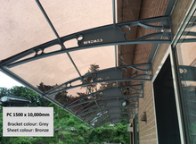 Load image into Gallery viewer, CANOFIX Door Canopy - Bracket Size 1500mm (Projection from the wall)