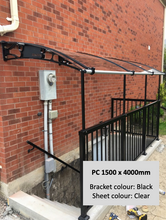 Load image into Gallery viewer, CANOFIX Door Canopy - Bracket Size 1500mm (Projection from the wall)