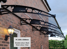 Load image into Gallery viewer, CANOFIX Door Canopy - Bracket Size 1500mm (Projection from the wall)