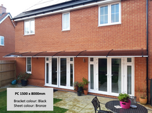 Load image into Gallery viewer, CANOFIX Door Canopy - Bracket Size 1500mm (Projection from the wall)