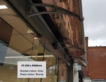 Load image into Gallery viewer, CANOFIX Door Canopy - Bracket Size 650mm (Projection from the wall)