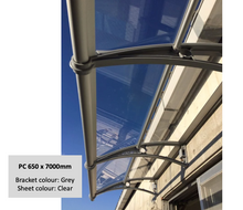 Load image into Gallery viewer, CANOFIX Door Canopy - Bracket Size 650mm (Projection from the wall)