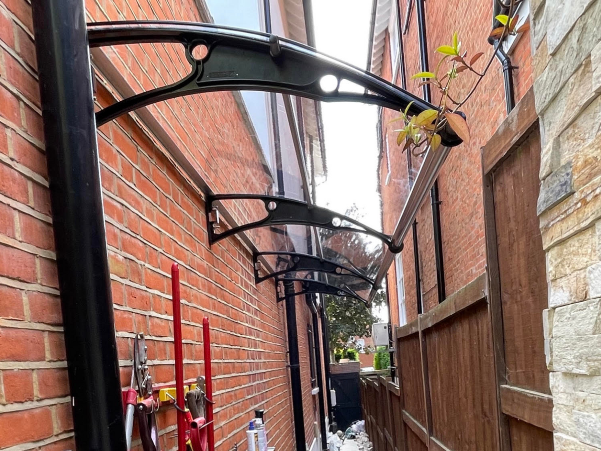 CANOFIX Polycarbonate Canopy PC 1000x4000mm – Canofix Door Canopy