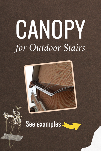 CANOFIX Canopy for Outdoor Stairs