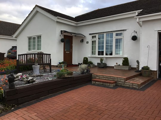 Perfect for Porch Door Canopy, Canofix canopy - Customer said.