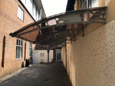 8000mm long Canofix canopy installed by a Customer