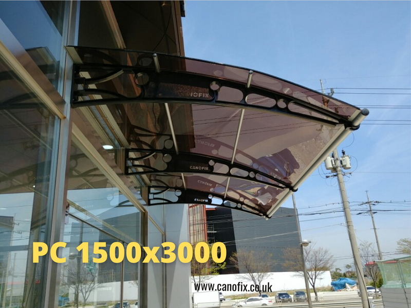 Canofix Door Canopy - PC 1500x3000mm