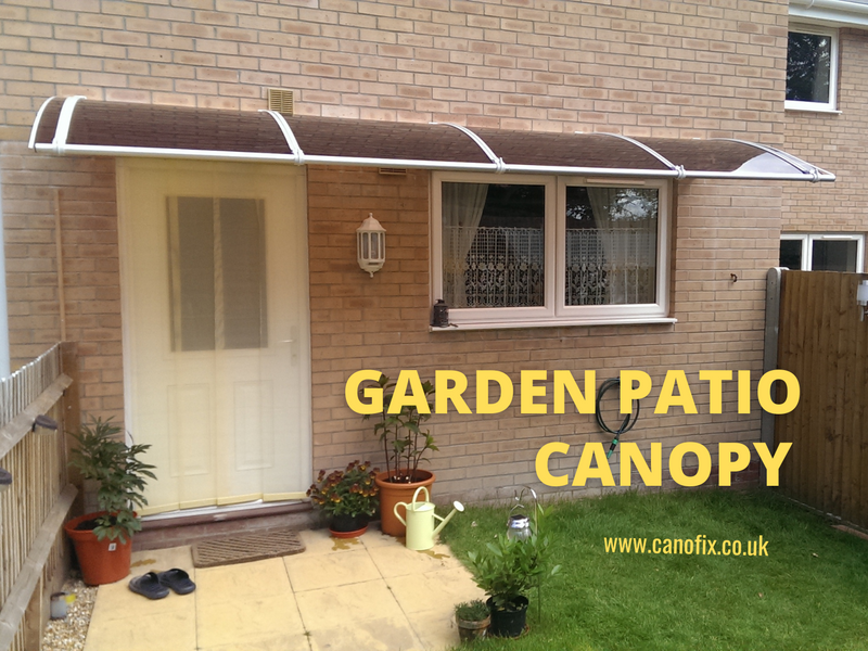 Canofix Door Canopy for Garden Patio - PC 1500x6000mm
