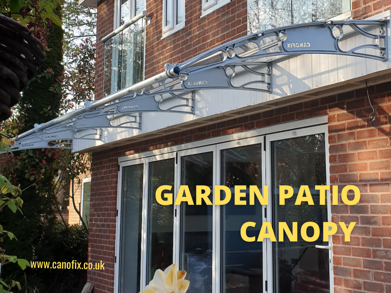 Canofix Door Canopy for Garden Patio - PC 1500x6000mm