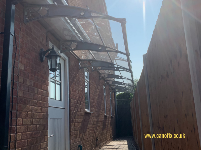 Check Out CANOFIX Polycarbonate Canopy For Covered Walkways