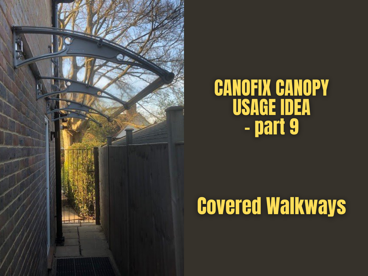 Looking For A Canopy For Your Walkways? – Canofix Door Canopy