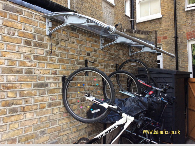 CANOFIX Door Canopy for BIKE Shelter.
