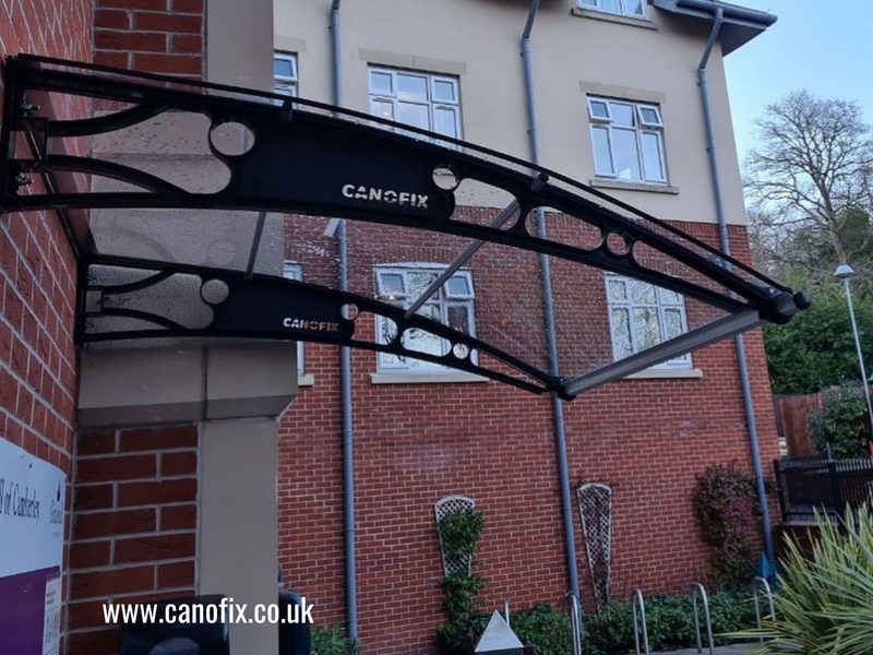 CANOFIX Polycarbonate Door Canopy 1500x1500mm