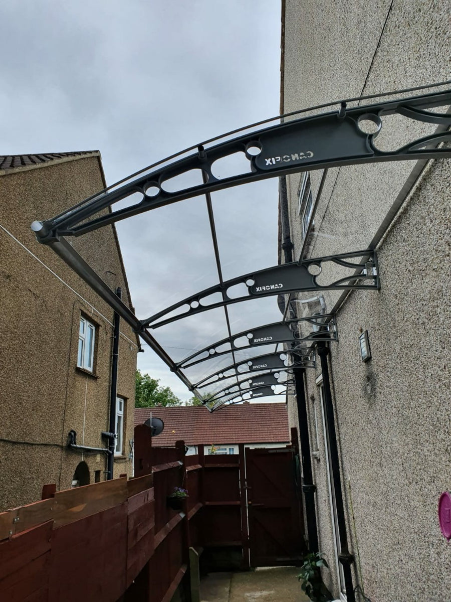 CANOFIX Door Canopy for Wide Walkways – Canofix Door Canopy