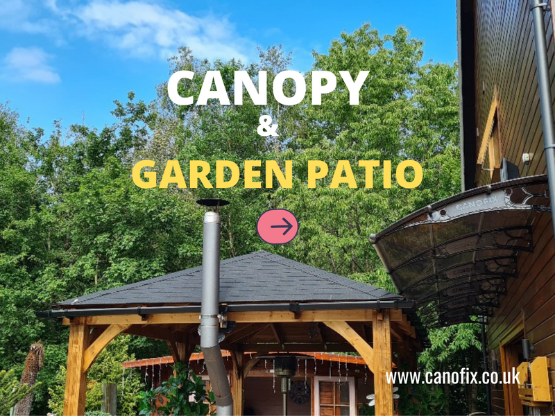 CANOFIX Door Canopy & Garden Patio