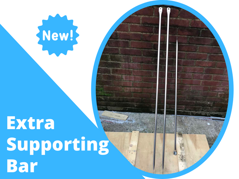 New Arrival - CANOFIX Door Canopy Extra Supporting Bar