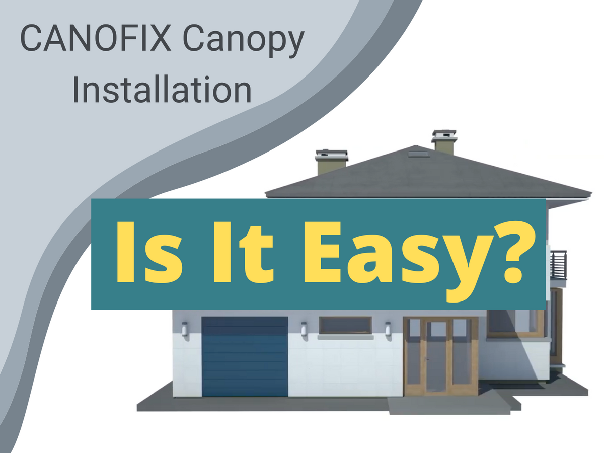 Is It Easy? CANOFIX Canopy Installation? – Canofix Door Canopy
