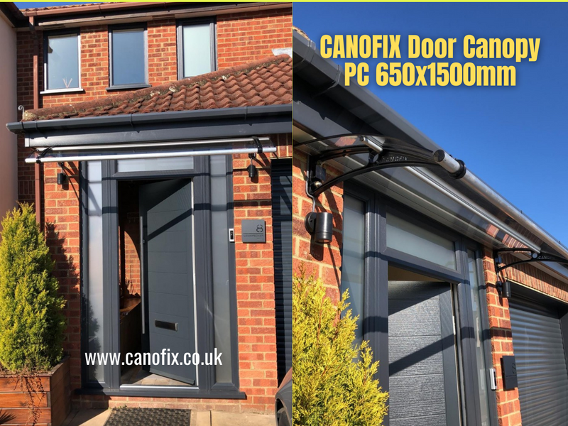 A Beautiful Door With CANOFIX Door Canopy!! PC 650x1500mm