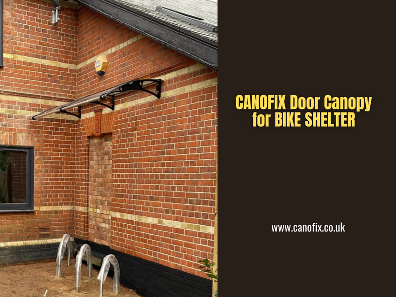 CANOFIX Canopy for Bike Shelter