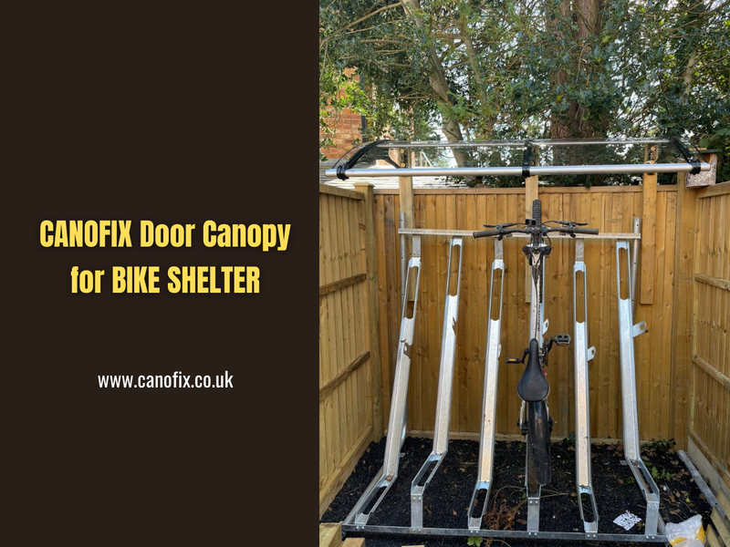 CANOFIX Canopy for Bike Shelter