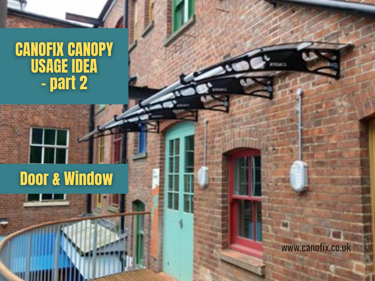CANOFIX USAGE IDEA - Part 2 – Canofix Door Canopy