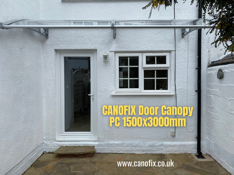 Beautiful CANOFIX Canopy PC 1500x3000 For Your Garden Patio.