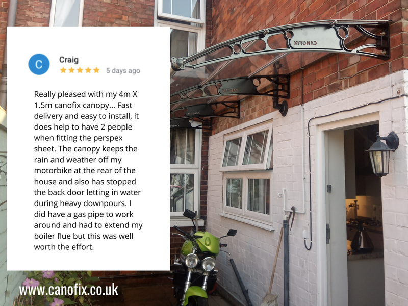 CANOFIX Door Canopy Customer Review - Part 5