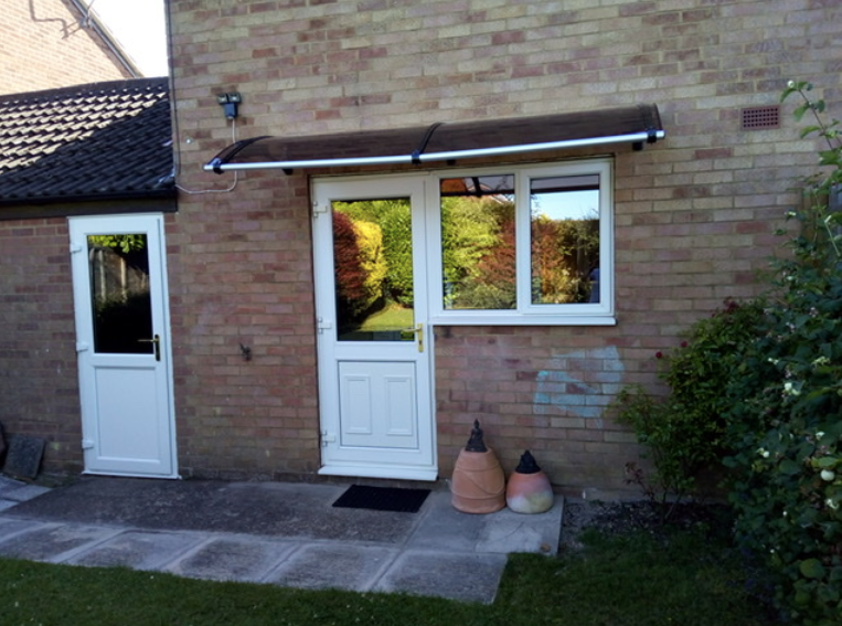 Home improvements in Lock-down season with Canofix door canopy!