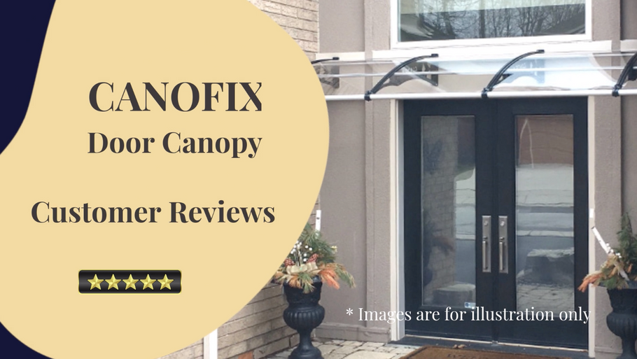Want To Know How Customers Rates on the CANOFIX Door Canopy?