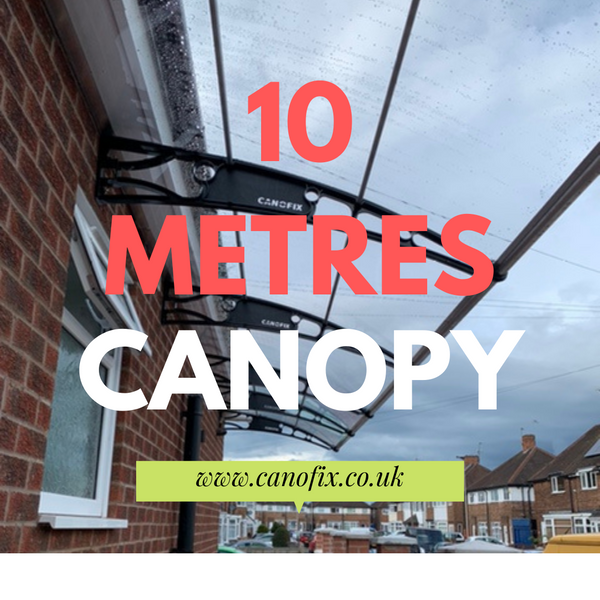 10 Metres CANOFIX Door Canopy