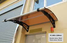 Load image into Gallery viewer, CANOFIX Door Canopy - Bracket Size 1000mm (Projection from the wall)

