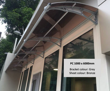 Load image into Gallery viewer, CANOFIX Door Canopy - Bracket Size 1000mm (Projection from the wall)
