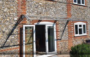 CANOFIX Door Canopy - Bracket Size 1270mm (Projection from the wall)