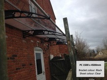 Load image into Gallery viewer, CANOFIX Door Canopy - Bracket Size 1500mm (Projection from the wall)
