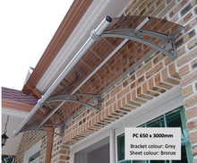 Load image into Gallery viewer, CANOFIX Door Canopy - Bracket Size 650mm (Projection from the wall)
