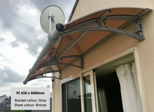 Load image into Gallery viewer, CANOFIX Door Canopy - Bracket Size 650mm (Projection from the wall)
