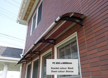 Load image into Gallery viewer, CANOFIX Door Canopy - Bracket Size 650mm (Projection from the wall)
