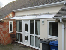 Load image into Gallery viewer, CANOFIX Door Canopy - Bracket Size 1270mm (Projection from the wall)
