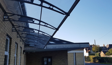 Load image into Gallery viewer, CANOFIX Door Canopy - Bracket Size 1500mm (Projection from the wall)
