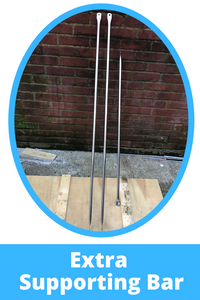 Extra Supporting Bar for CANOFIX Door Canopy